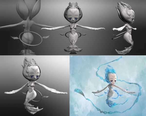 三维模型制作、数字雕刻 津黑展示4